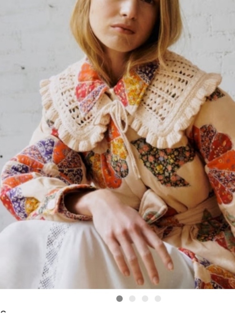 Sézane X Sea NY SURI Collar in Ecru